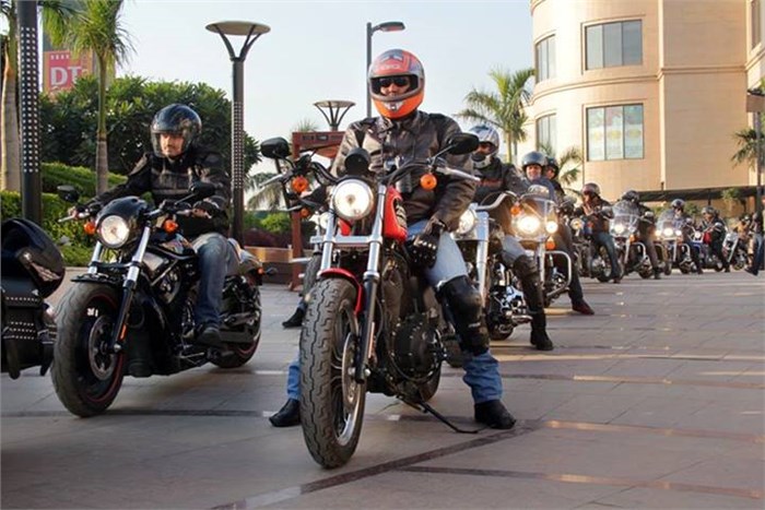 Harley-Davidson munches miles